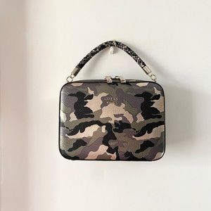 Authentic Guess Camo Metallic Purse